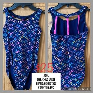 #20L Used Child Large GK Leotard
